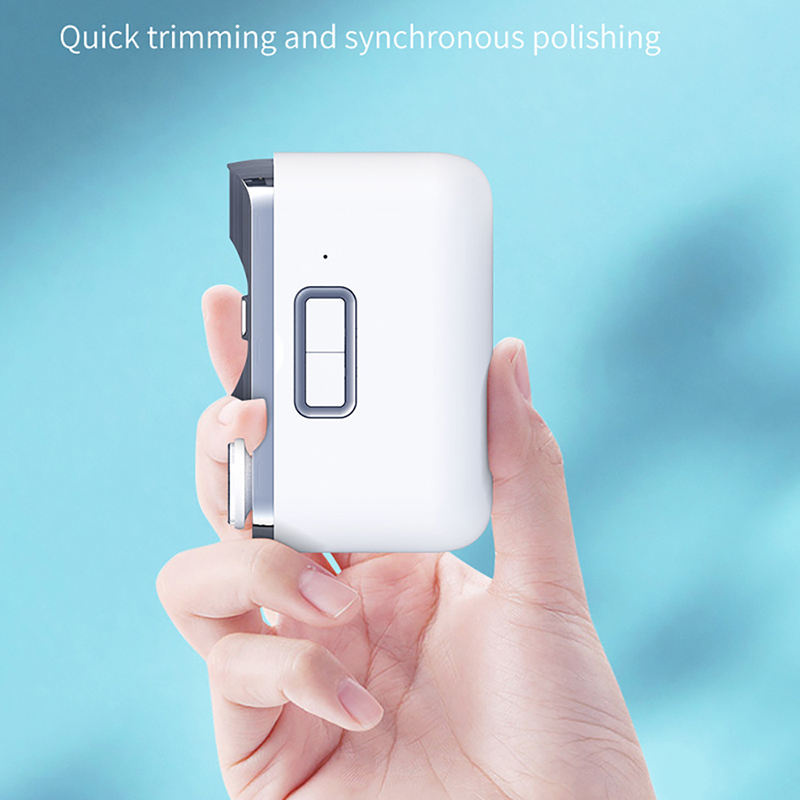 Electric Nail Clippers Trimmers Blades Luxury Professional Electric Manicure Predicure Kit Set Stainless Steel Baby Nail Clipper - Image 4