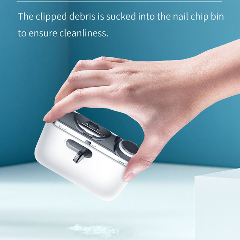Electric Nail Clippers Trimmers Blades Luxury Professional Electric Manicure Predicure Kit Set Stainless Steel Baby Nail Clipper - Image 5