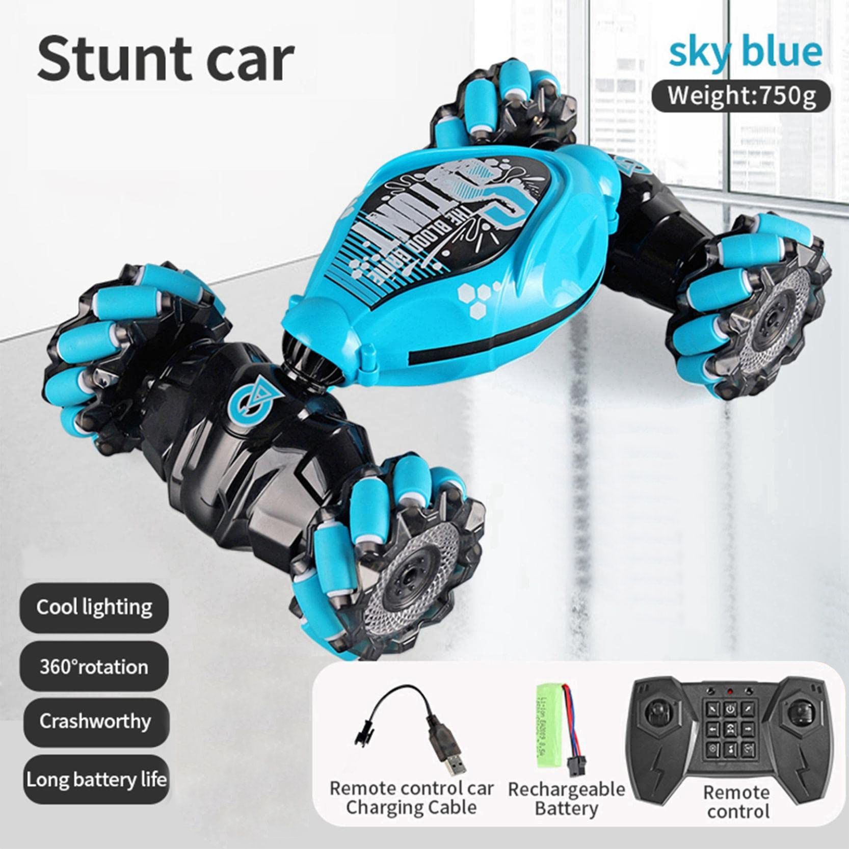 4WD Gesture Sensor Toy Car; Double-Side Rotation Off-Road Vehicle 360° Flip With Light And Music; Birthday Toy Car For Boys And Adults; Hand Controlled RC Car; All Terrain Monster Truck - Image 2