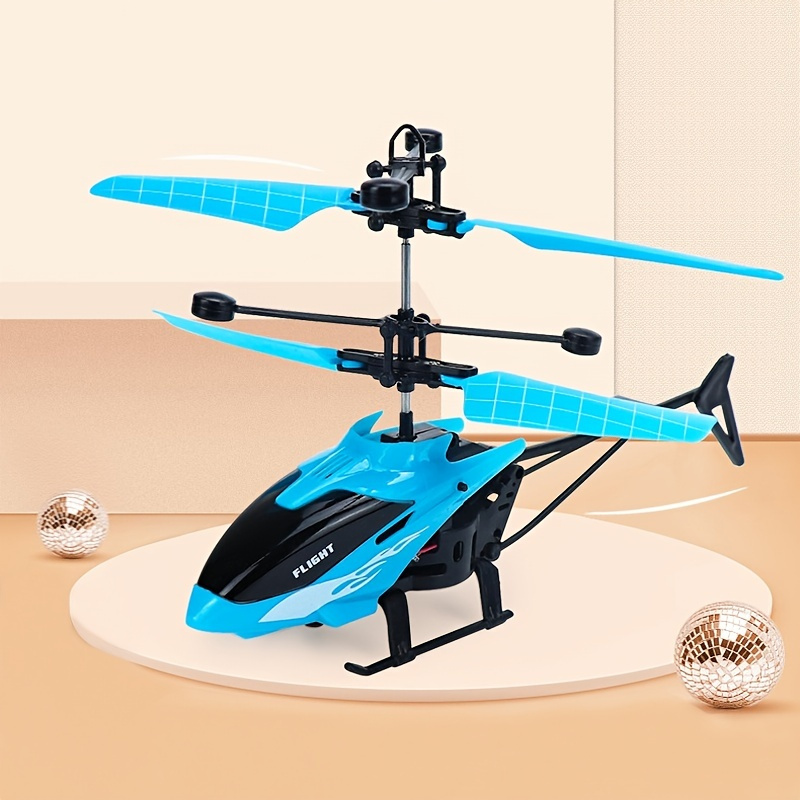 1pc USB Charging Light Up Flying Ball Crystal Sensor Flyer Suspension Gesture Remote Control Airplane Toy For Kids Ages 7+ - Image 32