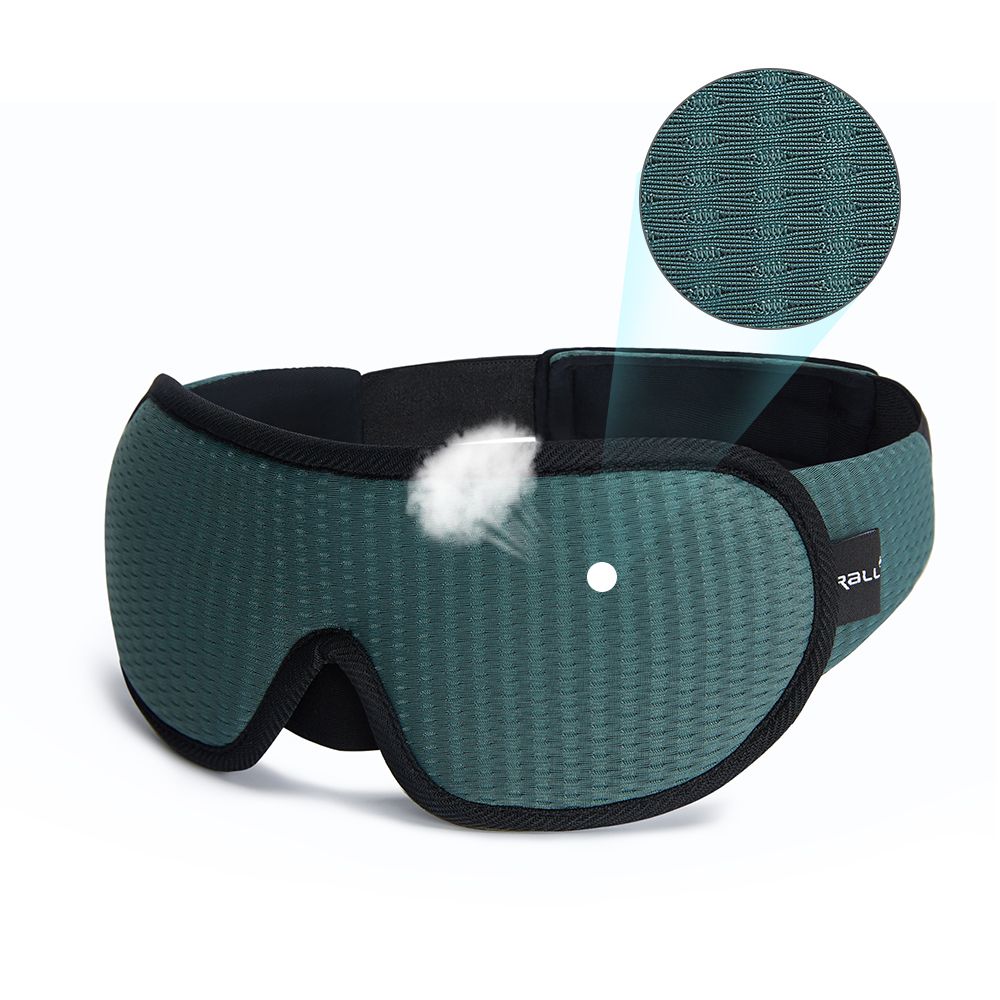 3D Sleeping Mask Block Out Light Soft Padded Sleep Mask For Eyes Slaapmasker Eye Shade Blindfold Sleeping Aid Face Mask Eyepatch - Image 8