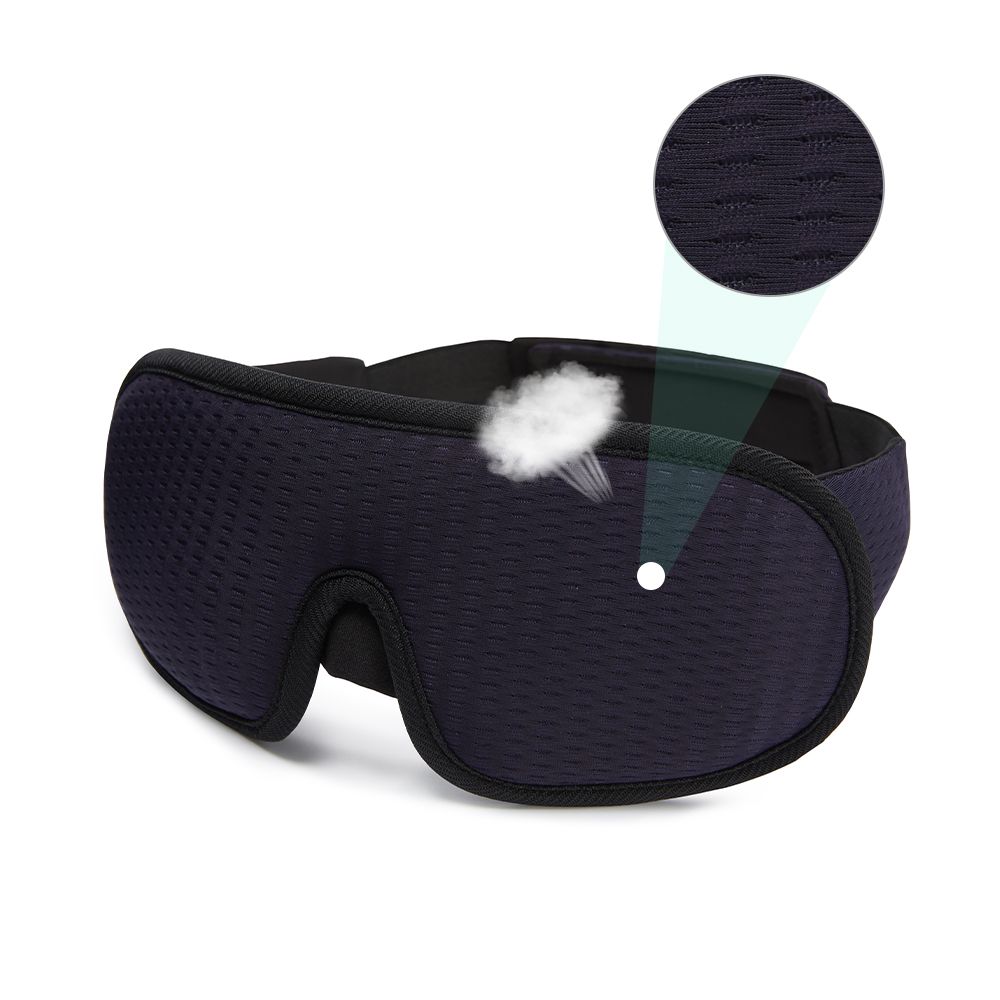 3D Sleeping Mask Block Out Light Soft Padded Sleep Mask For Eyes Slaapmasker Eye Shade Blindfold Sleeping Aid Face Mask Eyepatch - Image 7