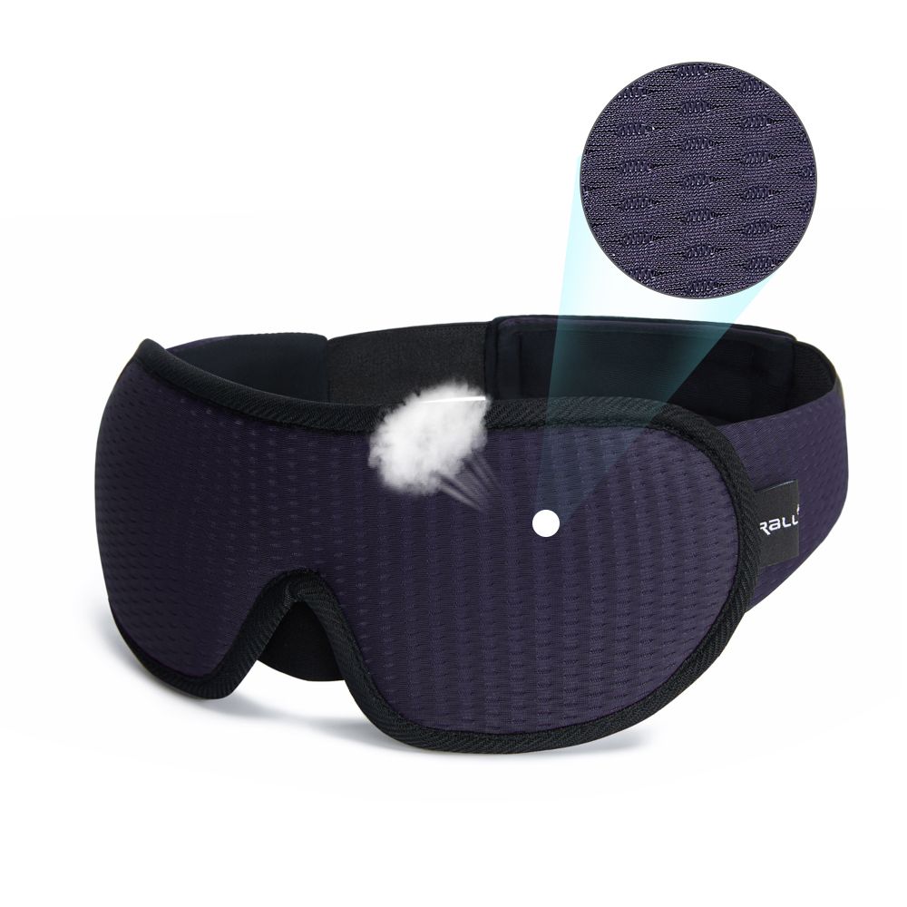 3D Sleeping Mask Block Out Light Soft Padded Sleep Mask For Eyes Slaapmasker Eye Shade Blindfold Sleeping Aid Face Mask Eyepatch - Image 17