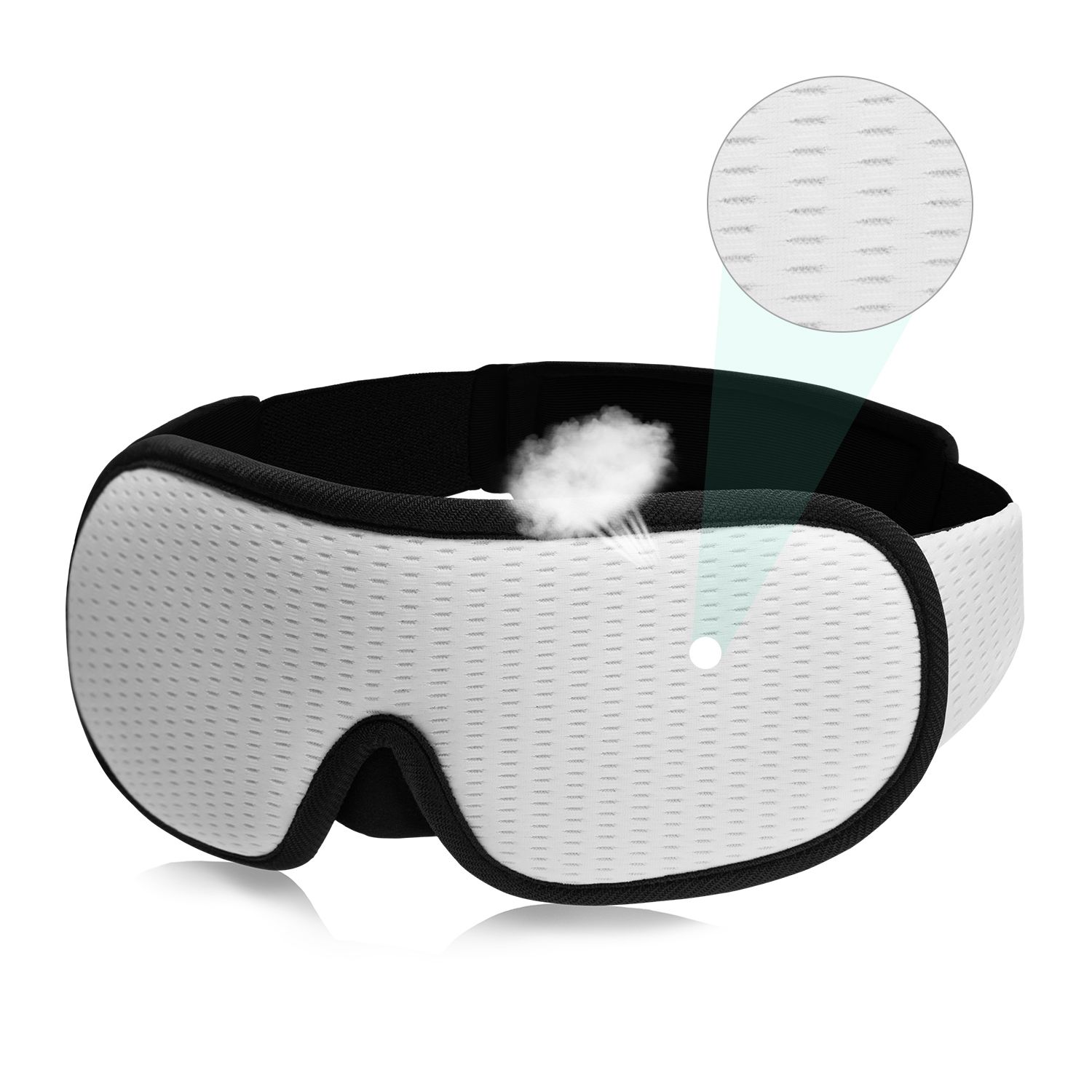 3D Sleeping Mask Block Out Light Soft Padded Sleep Mask For Eyes Slaapmasker Eye Shade Blindfold Sleeping Aid Face Mask Eyepatch - Image 11