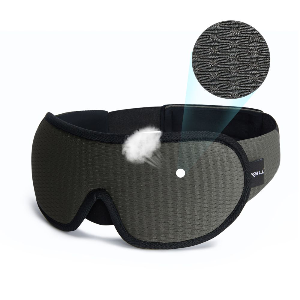 3D Sleeping Mask Block Out Light Soft Padded Sleep Mask For Eyes Slaapmasker Eye Shade Blindfold Sleeping Aid Face Mask Eyepatch - Image 14