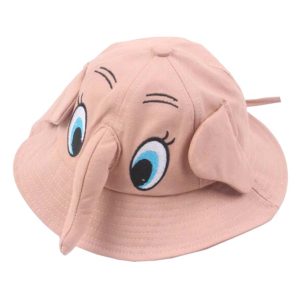 Boys Girls Summer Sun Protection Hat Toddler Cute Elephant Shape Cap; Pink