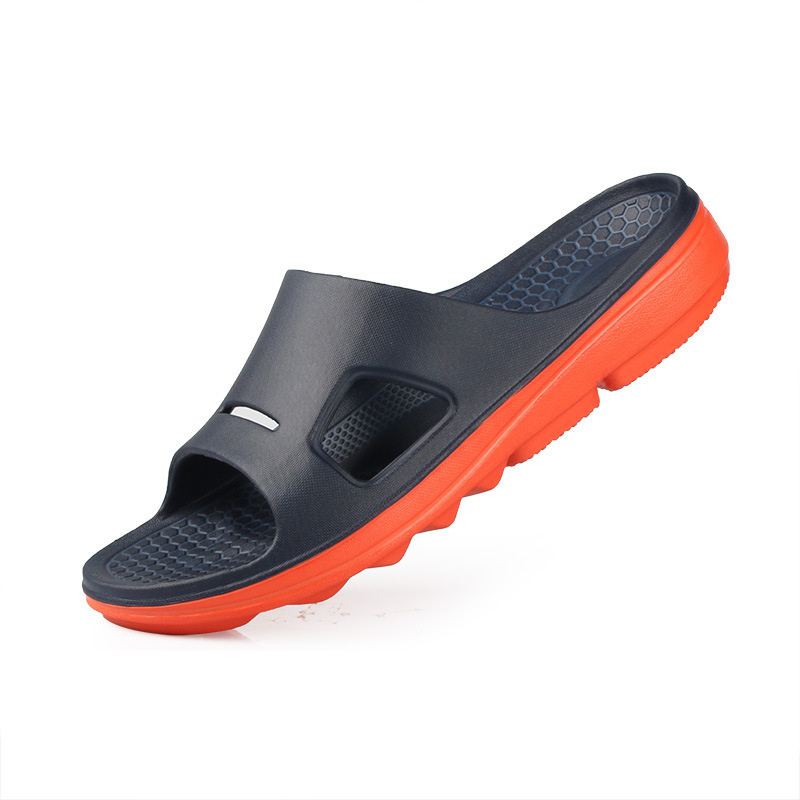 Comfortable men's cloud slippers; anti-slip bathroom sandals - Image 25