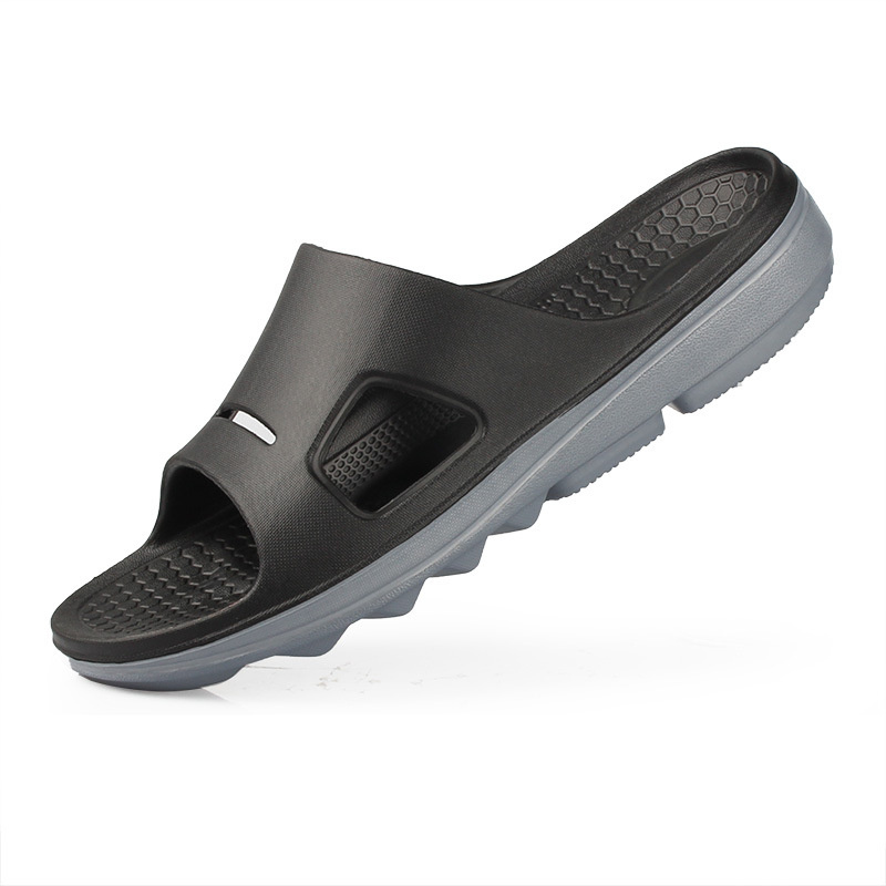 Comfortable men's cloud slippers; anti-slip bathroom sandals - Image 14
