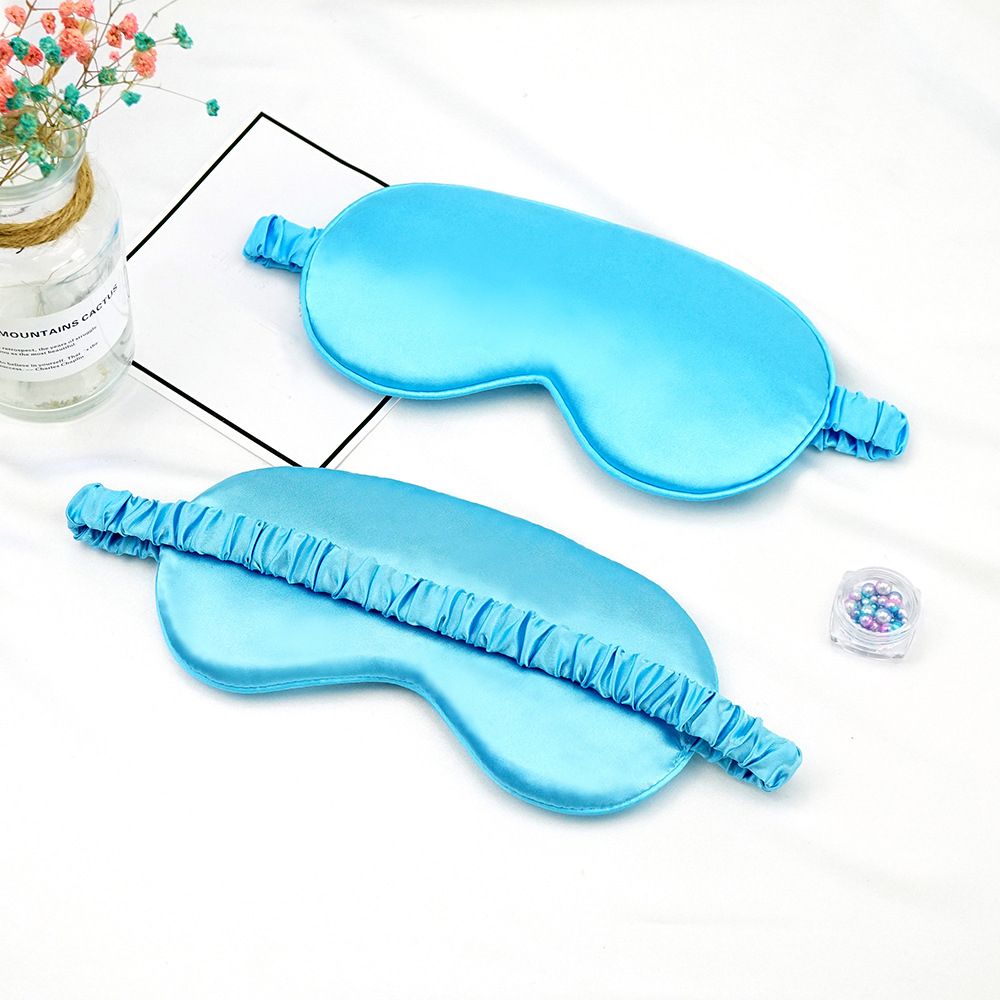 Imitated Silk Eye Patch Shading Sleep Eye Mask Eyepatch Travel Relax Cover Eyeshade Health Sleeping Shield Eye Care Tools - Image 8