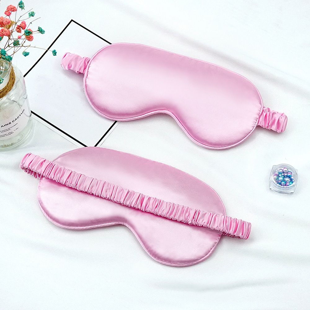 Imitated Silk Eye Patch Shading Sleep Eye Mask Eyepatch Travel Relax Cover Eyeshade Health Sleeping Shield Eye Care Tools - Image 14