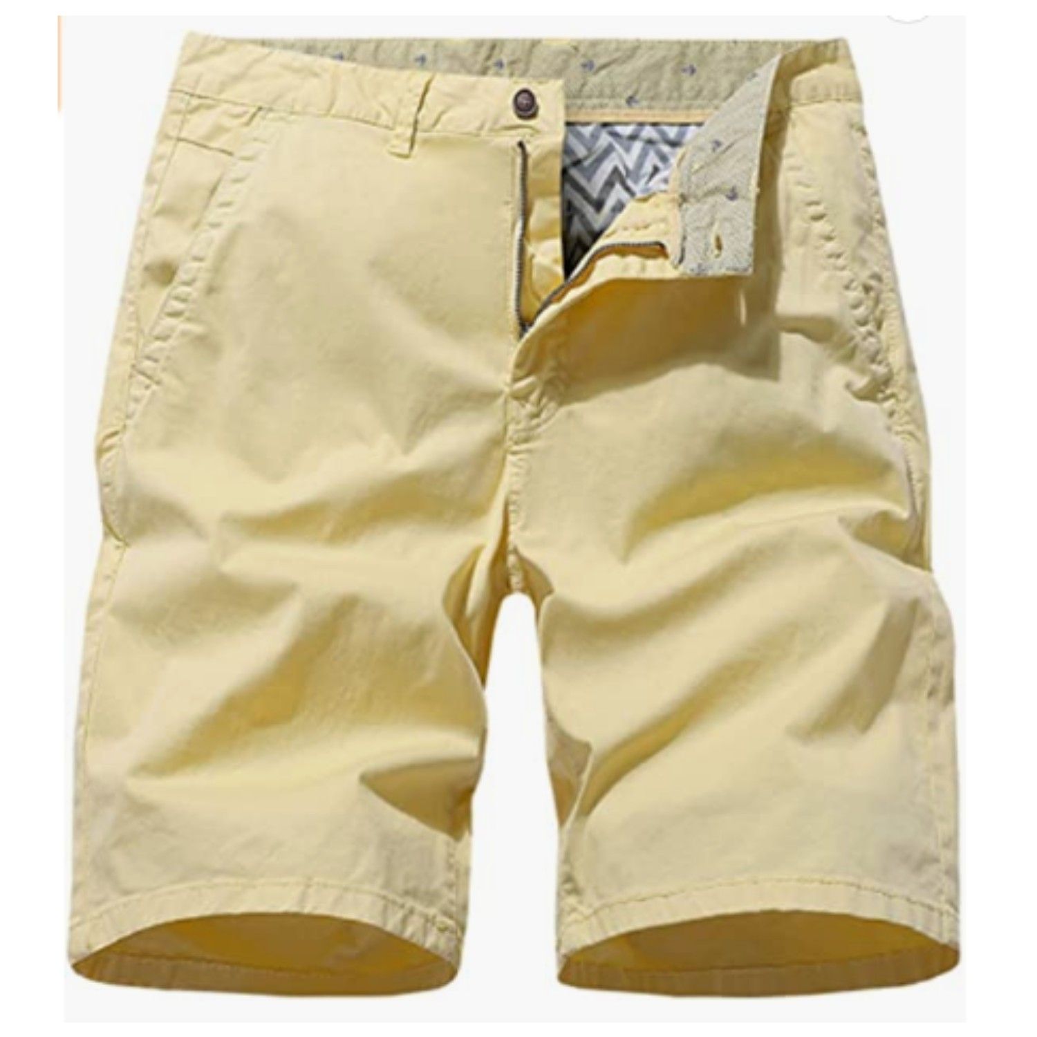 Men's Solid Color Casual Shorts Fashion Straight Cut Pants Beach Shorts Outdoor Sports Shorts - Image 3