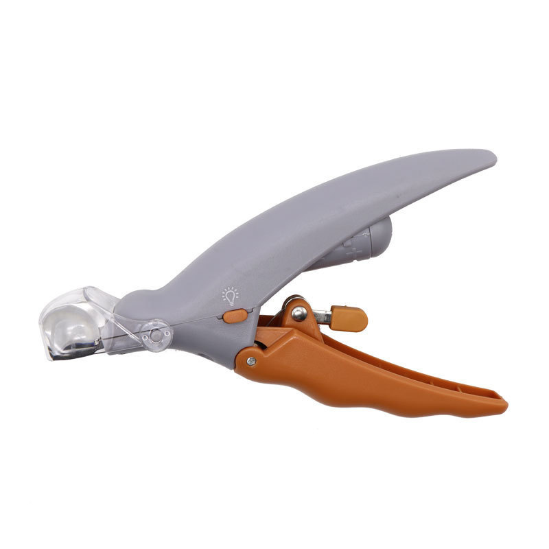 LED Light Pet Nail Clipper- Great for Trimming Cats & Dogs Nails & Claws; 5X Magnification That Doubles as a Nail Trapper; Quick-Clip; Steal Blades - Image 2