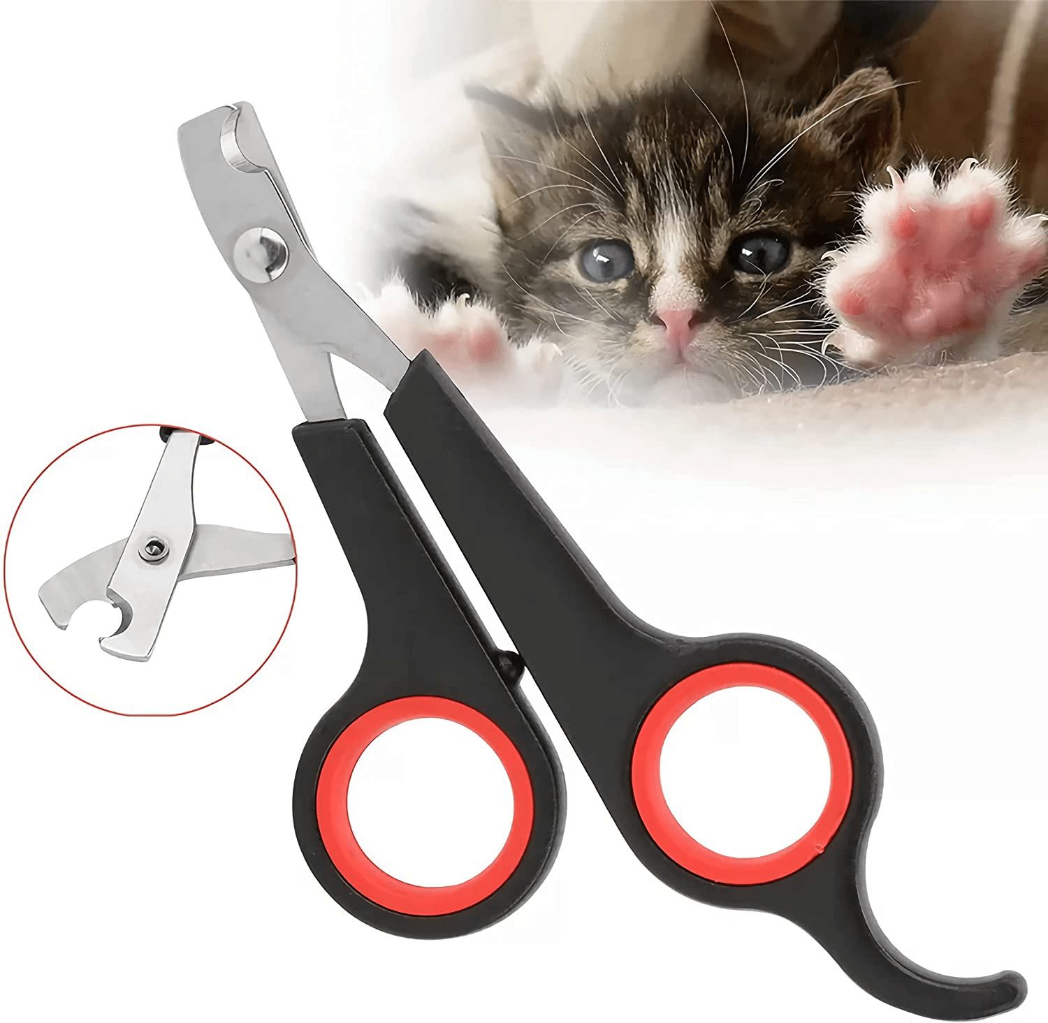 2 pcs pet Nail Clipper for All Small Animals; Dogs; Cats etc. dog Nail Clipper - Image 9