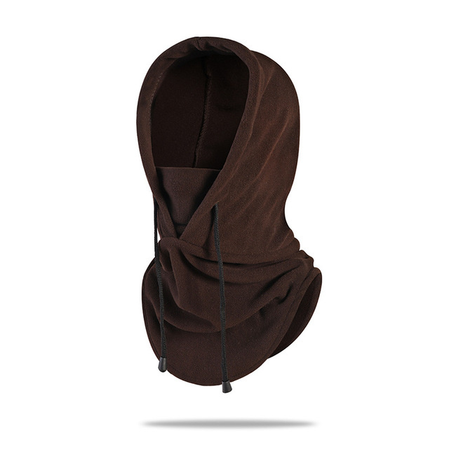 W18 Men's hats Outdoor Riding Hoods Windproof Caps Cold-Proof Ski Caps Fieece Caps Warm Bibs One-Piece Autumn and Winter Hats - Image 9
