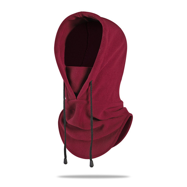 W18 Men's hats Outdoor Riding Hoods Windproof Caps Cold-Proof Ski Caps Fieece Caps Warm Bibs One-Piece Autumn and Winter Hats - Image 13