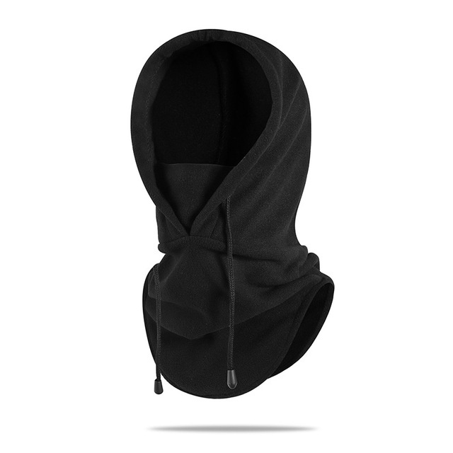 W18 Men's hats Outdoor Riding Hoods Windproof Caps Cold-Proof Ski Caps Fieece Caps Warm Bibs One-Piece Autumn and Winter Hats - Image 3