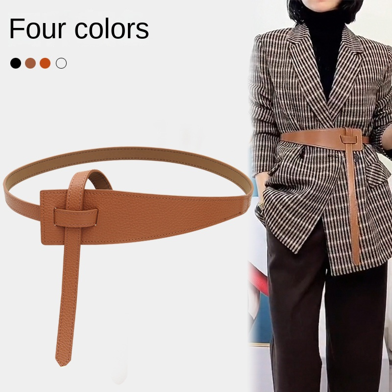 Waist cover Women's decorative sweater Suit Wide belt Outer coat with dress Waist closure Versatile belt Women wide - Image 6