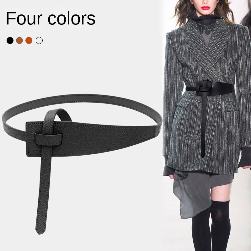 Waist cover Women's decorative sweater Suit Wide belt Outer coat with dress Waist closure Versatile belt Women wide - Image 7