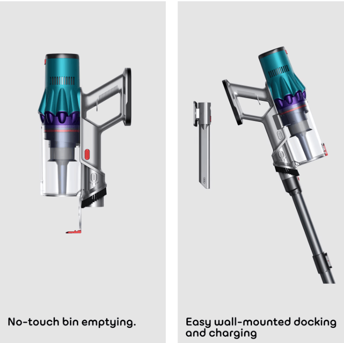 PSS15  Cordless Vacuum Cleaner-Vehicle-Ready Powerful Vacuum with 300W Silent Operation, 35Kpa Pressure, 3 Adjustable Modes, Removable Boom, 2200mAh Battery (50min runtime), SUS+HEPA Filter, Brushles - Image 3