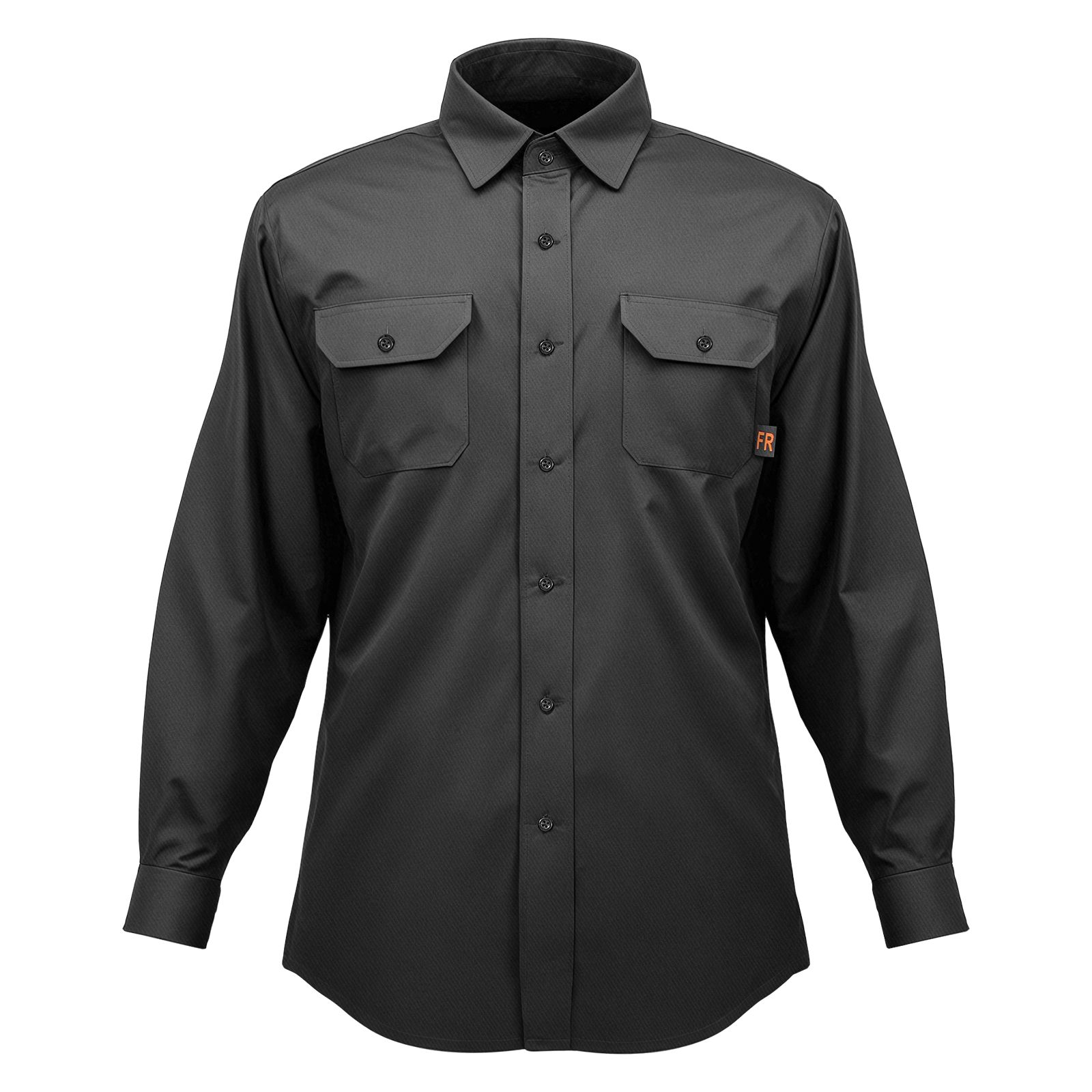 Flame Resistant Welding Jacket, 7oz. FR Shirts for Men, Machine Washable Cotton Heat-Resistant Welding Shirt, Meets ATPV 9.2 Cal/cm² Arc Rating - M Size