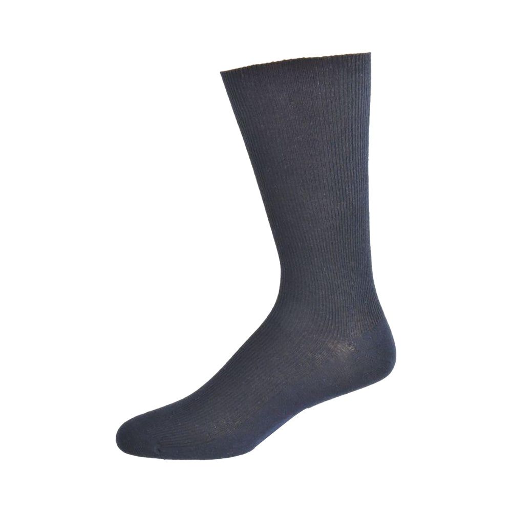 Men's Diabetic Crew Socks in Combed Cotton (3 Pair and 4 Pair Packs) - Image 14