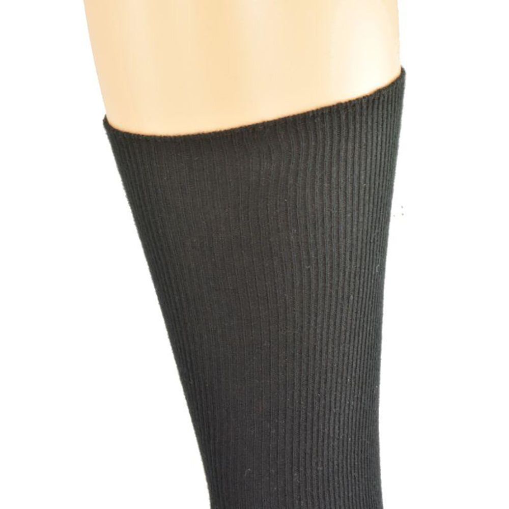 Men's Diabetic Crew Socks in Combed Cotton (3 Pair and 4 Pair Packs) - Image 5