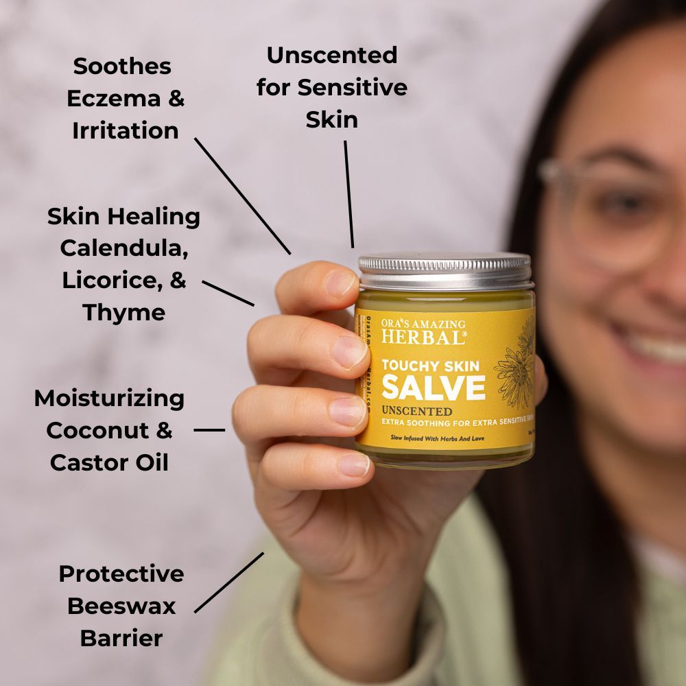 Touchy Skin Salve, Eczema Cream Ointment - Image 3