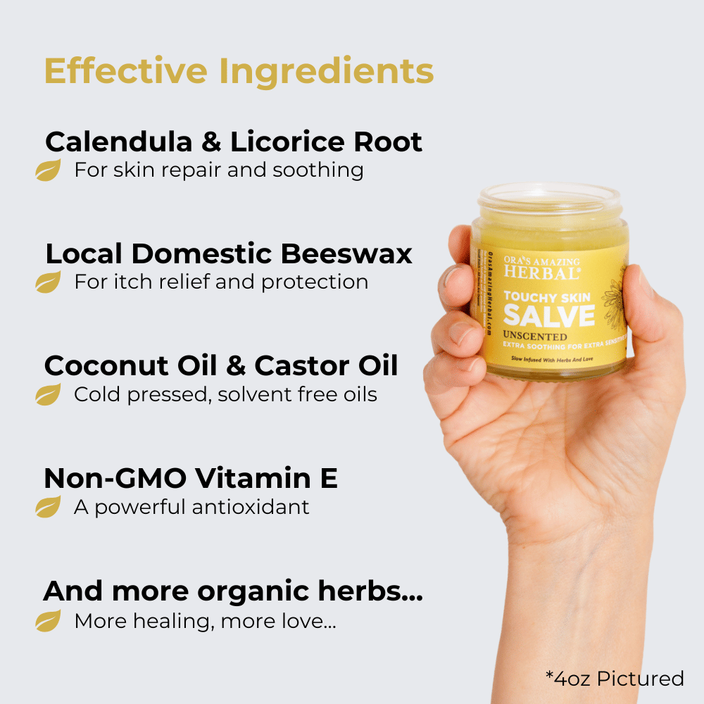 Touchy Skin Salve, Eczema Cream Ointment - Image 7