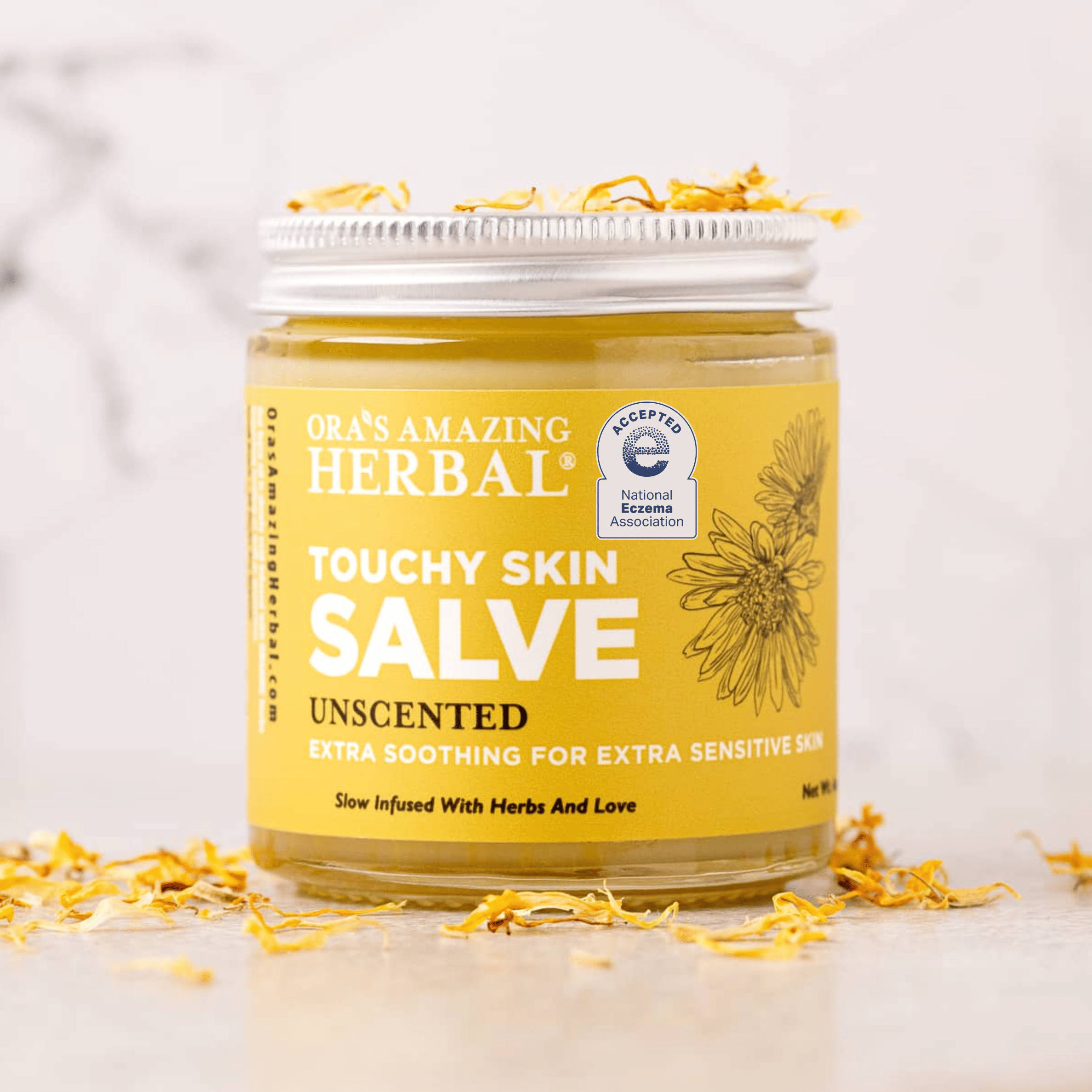 Touchy Skin Salve, Eczema Cream Ointment