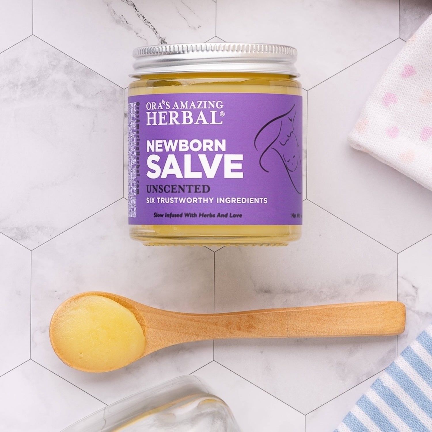 Newborn Salve, Calendula Ointment For Babies - Image 2