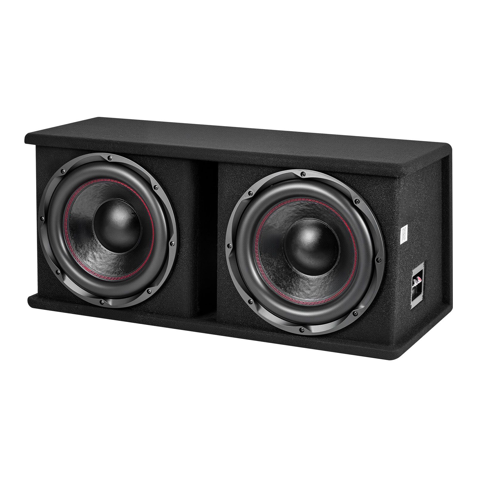 Subwoofer Bass Package, 12 in, 1200W RMS, Dual Car Audio Subwoofer and Amp Package, with Loaded Enclosure, Separate Amplifier, and Wiring Kit, for Various Vehicles Trunks, Car Audio Systems - Image 9