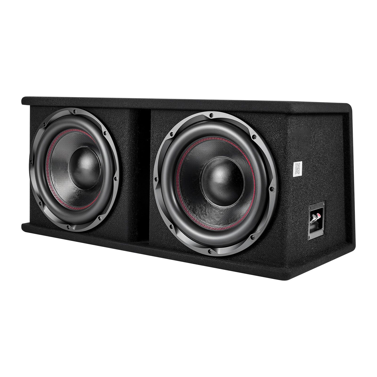 Subwoofer Bass Package, 12 in, 1200W RMS, Dual Car Audio Subwoofer and Amp Package, with Loaded Enclosure, Separate Amplifier, and Wiring Kit, for Various Vehicles Trunks, Car Audio Systems - Image 10