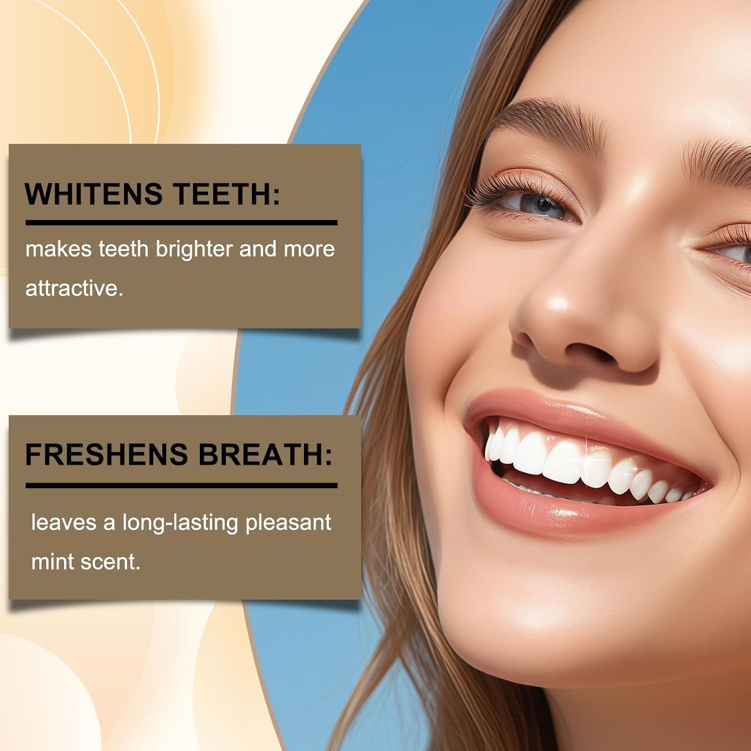 Tooth Refresh Toothpaste, Fresh Breath Whitening Toothpaste, Natural Oral Care & Enamel Repair, Helps Remove Coffee, Tea & Wine Stains, Fresh... - Image 6