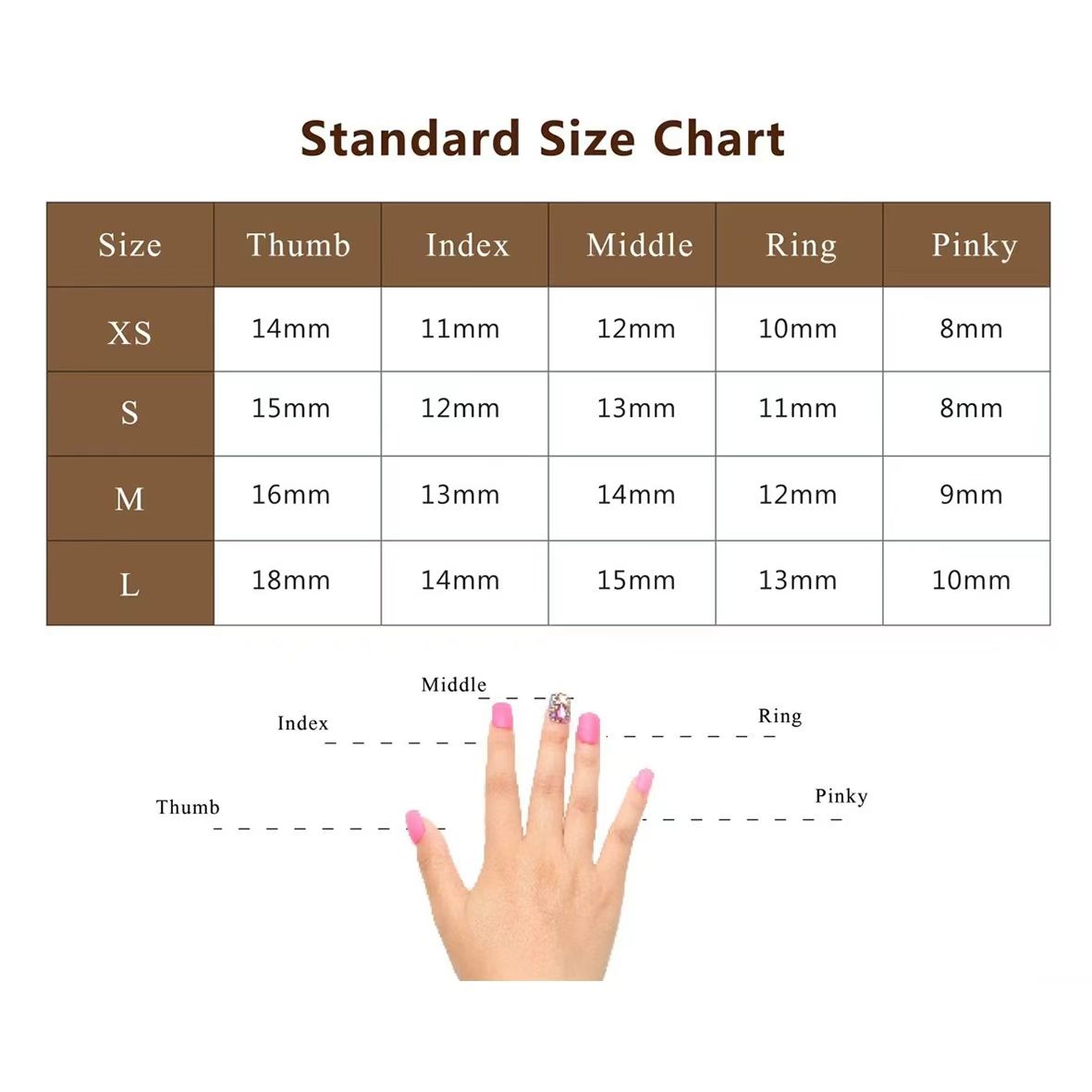 2026 Gothic charm exquisitely crafted wearable nails, Valentine's Day long square press-on false nail set, handcrafted false nail pieces - Image 8