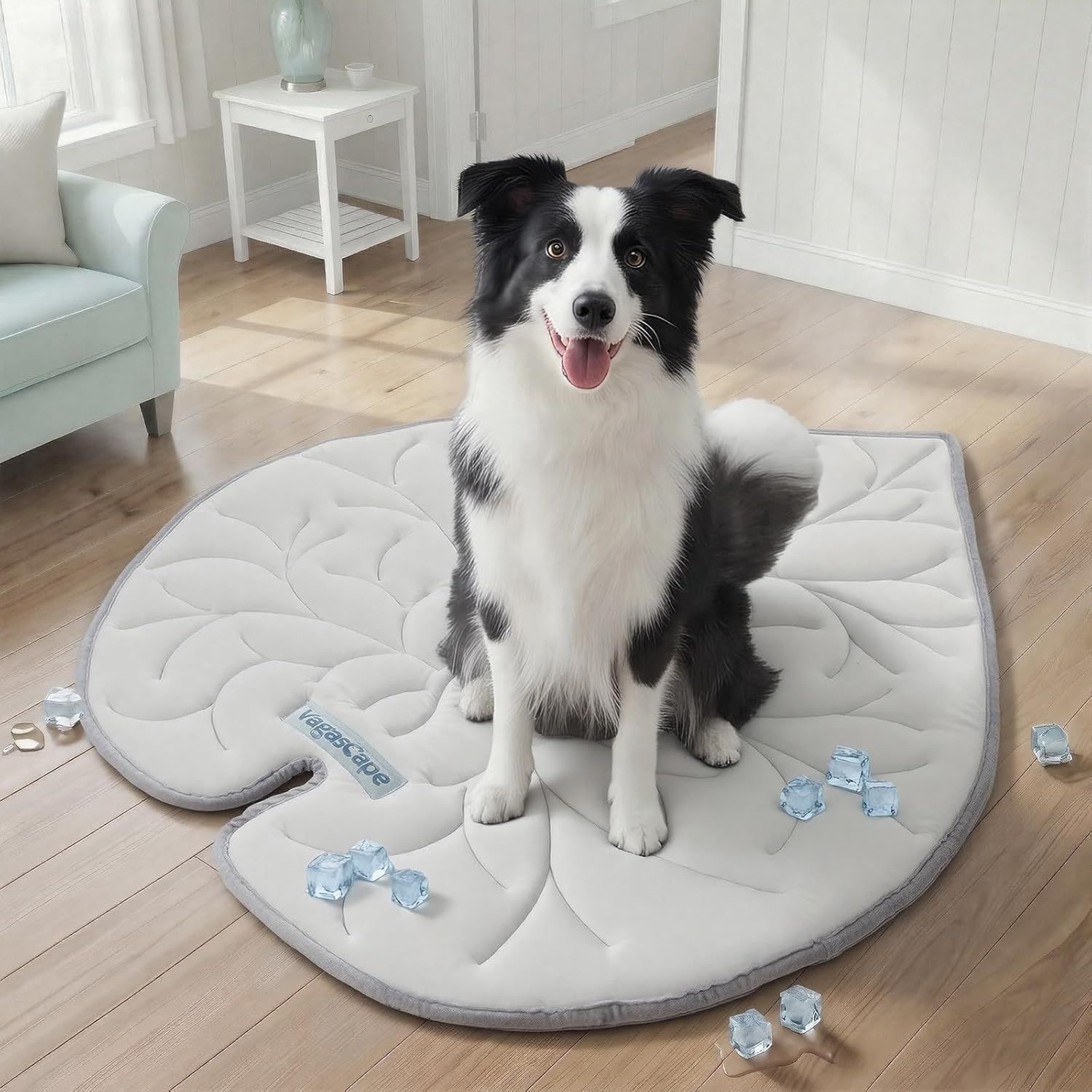Dog Cooling Mat, Washable Pet Cooling Mat,Large   47" x 45" Thick & Durable Large Cooling Mat for Dogs, Portable Foldable Premium Cooling Pad for Indoor, Outdoor, Travel, Camping, Patio and Beach - Image 8