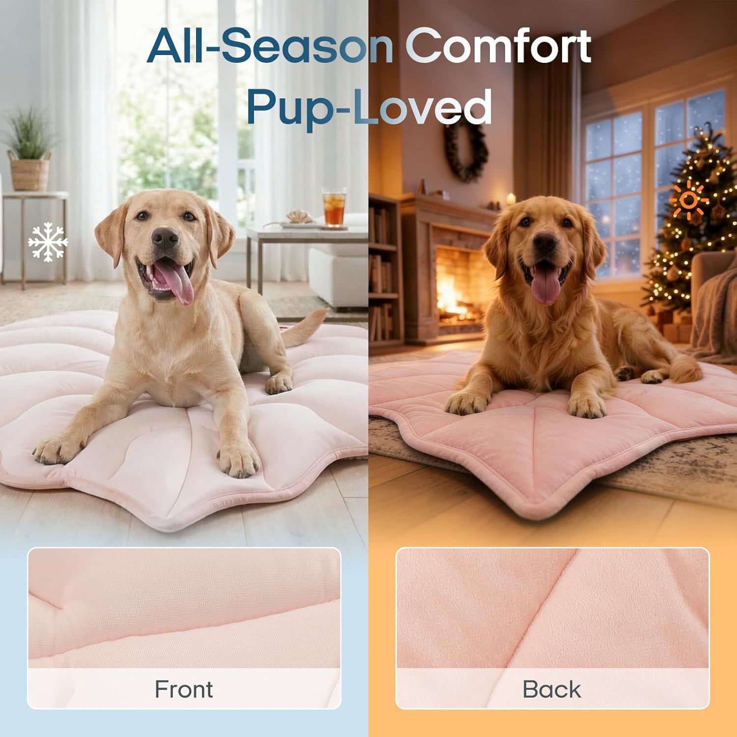 Dog Cooling Mat, Washable Pet Cooling Mat,Large   47" x 45" Thick & Durable Large Cooling Mat for Dogs, Portable Foldable Premium Cooling Pad for Indoor, Outdoor, Travel, Camping, Patio and Beach - Image 17