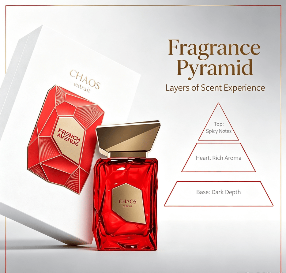 Unisex Bold Spicy Eau de Parfum Spray 100ml, Luxurious Red Geometric Crystal Bottle Fragrance, Long Lasting Rich Scent Perfume, Premium Fragrance Gift for Men and Women Dating & Daily Occasions - Image 12