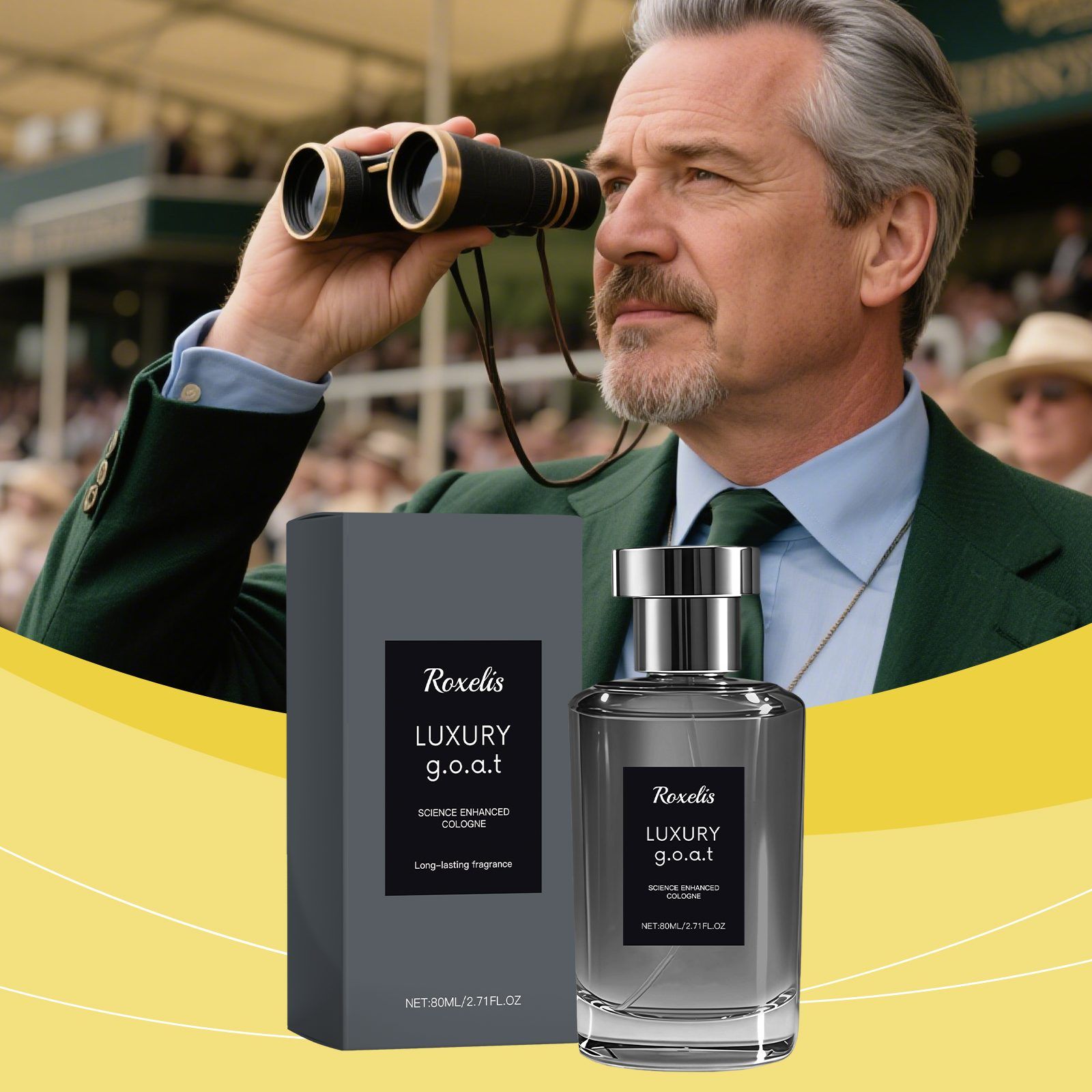 ROXELIS Floral Woody Men's Fragrance, 80 ml - Image 6