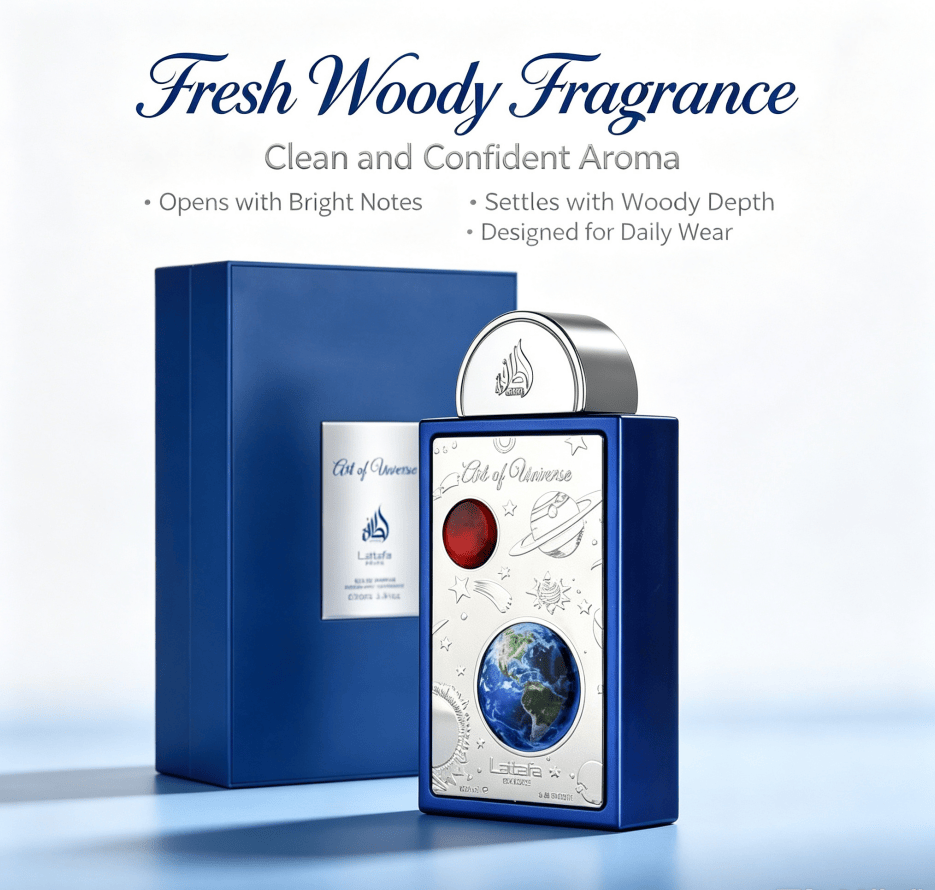 Unisex Eau de Parfum Spray 3.4oz 100ml Fresh Woody Layered Fragrance Long Lasting Elegant Scent Luxury Decorative Perfume Gift for Men Women Dating Travel Daily Party - Image 2