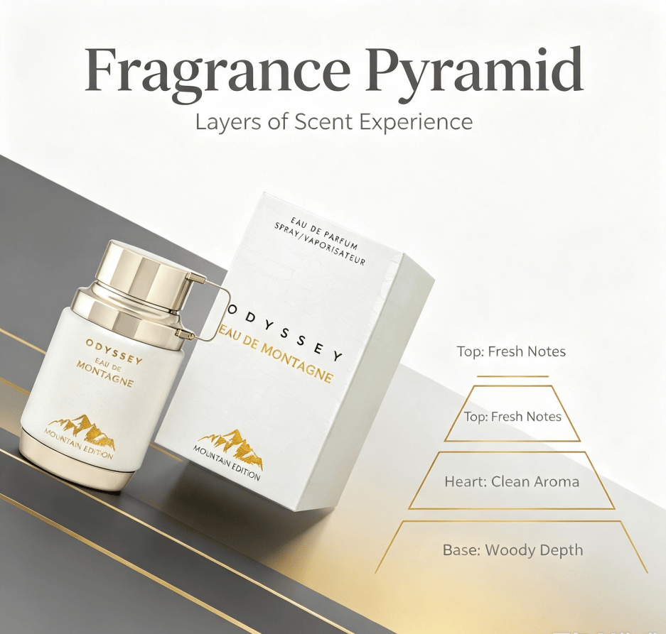 Fresh Clean Woody Men Perfume 100ml EDP Spray Sophisticated Mountain Inspired Aroma Decorative Bottle Ideal for Daily Office Evening Occasions Gift for Him - Image 22