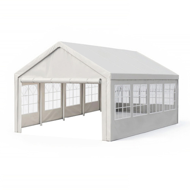 13'x26' Carport Car Canopy Party Tent Outdoor Gazebo with Removable Sidewalls Outdoor Gazebo Commercial Tents for Parties Wedding BBQ - Image 11