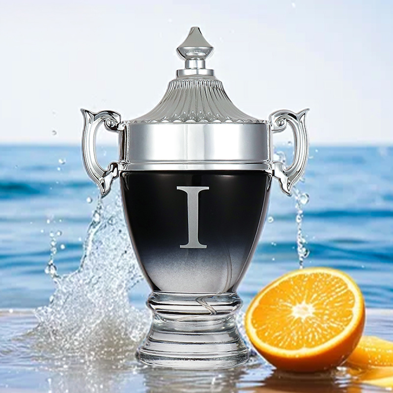 3.4 Fl Oz Men's Eau De Toilette Spray, Long-Lasting Perfume, Notes Of Sea, Grapefruit And Mandarin Orange Scent,- Irresistible Luxury Perfumes - Image 5