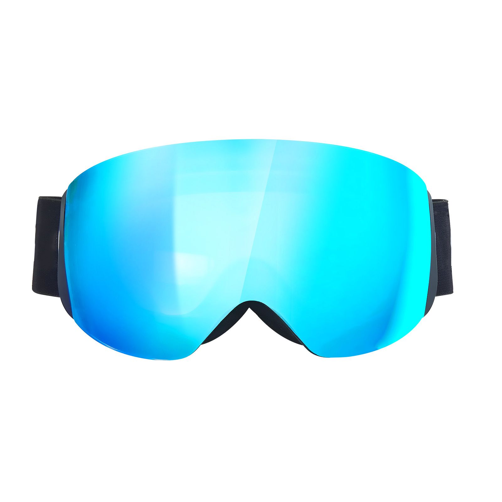 Frameless Ski Goggles, Spherical Lens with Blue Revo Coating, OTG Anti fog Snow Goggles for Men Women Youth, TPU Frame & Ventilation Structure, Suitable for Skiing, Skating, Snowboarding - Image 11