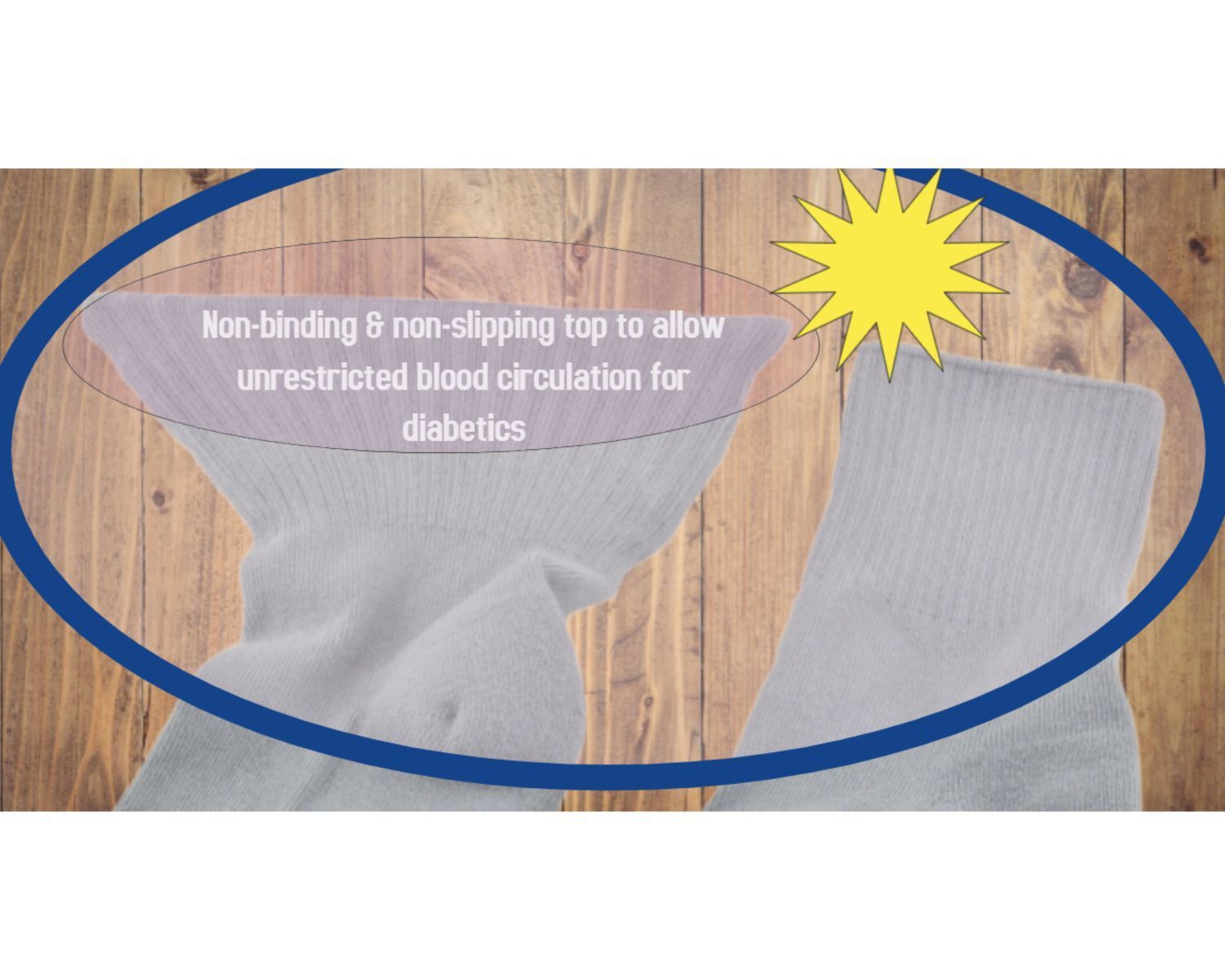 Diabetic Arthritic Cotton Ankle Cushioned 3 Pair Pack Men Socks - Image 6