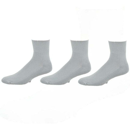 Diabetic Arthritic Cotton Ankle Cushioned 3 Pair Pack Men Socks - Image 9