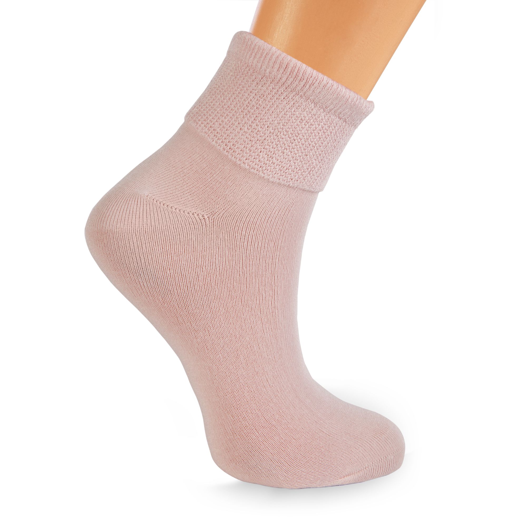 Women's Diabetic Ankle Socks 3 Pairs Soft Cotton, Non-Binding Top, Seamless Toe, Promotes Circulation, Shoe Size 9-11 - Image 13