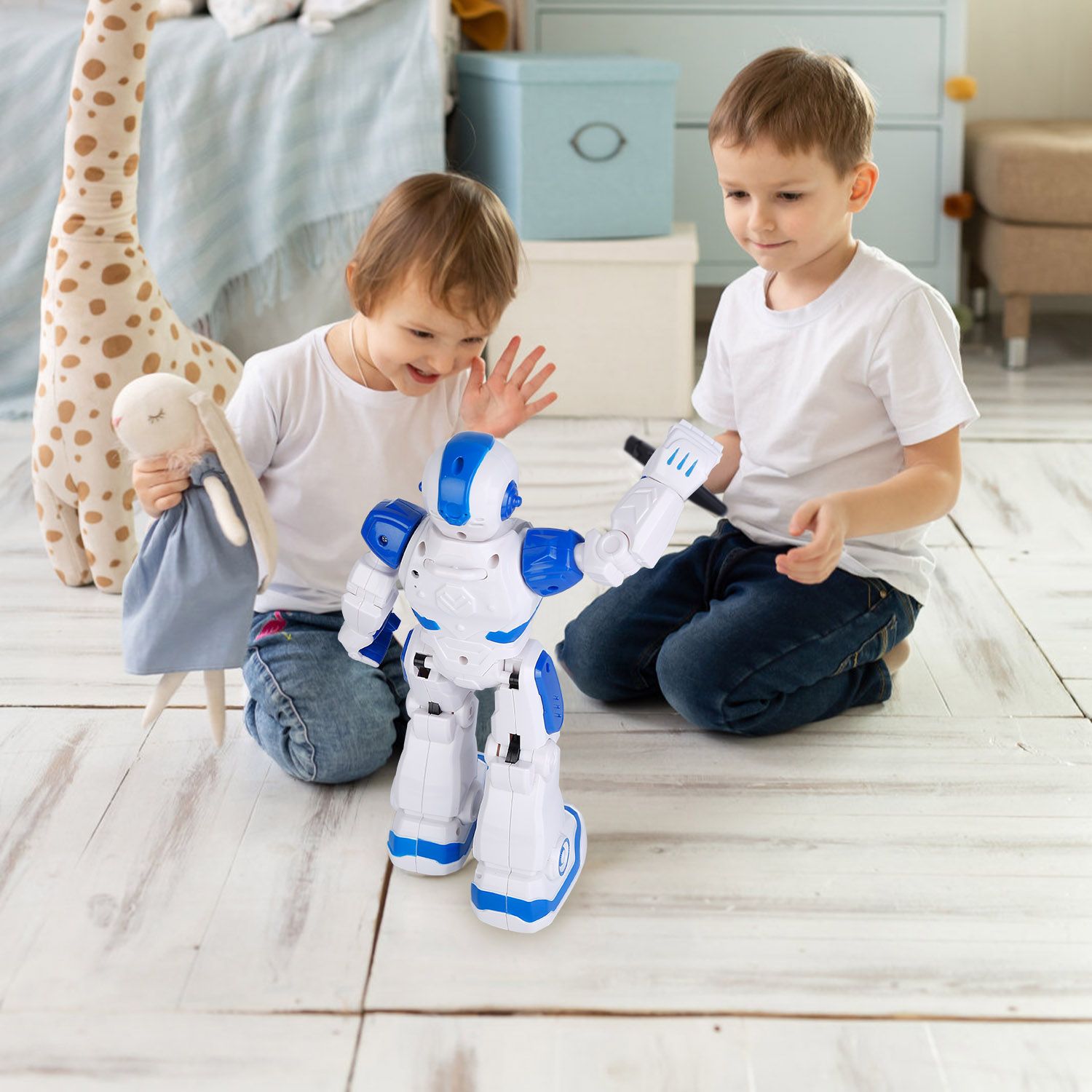 Intelligent Remote Control Robot Gesture Sensing Smart Programmable Robot Walking Singing Dancing Educational Toy for 6+ Year-old Kids - Image 10