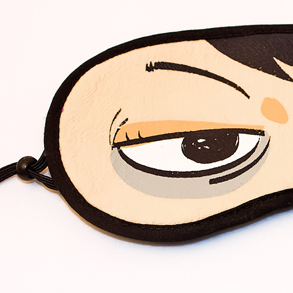 [What's up?] Funny Eye Shade / Sleeping Mask Cover / Sleep Blinder (7.9*3.1) - Image 2