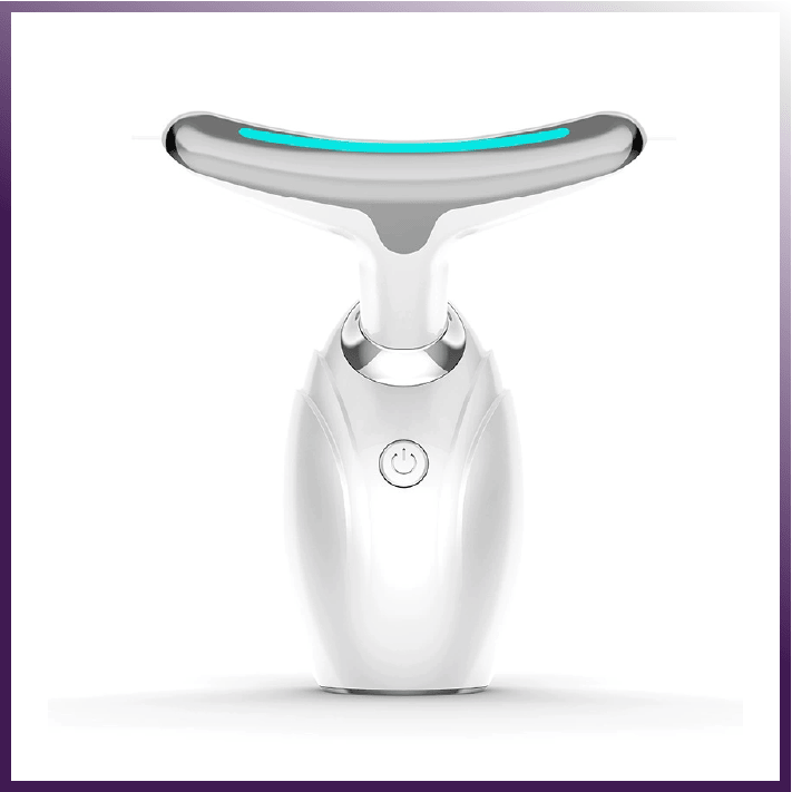Facial Contour Massager & Neck Beauty Roller | Portable Cordless Skin Renewal Wand for Lotions and Serums | Triple Action Micro-Vibration - Image 2