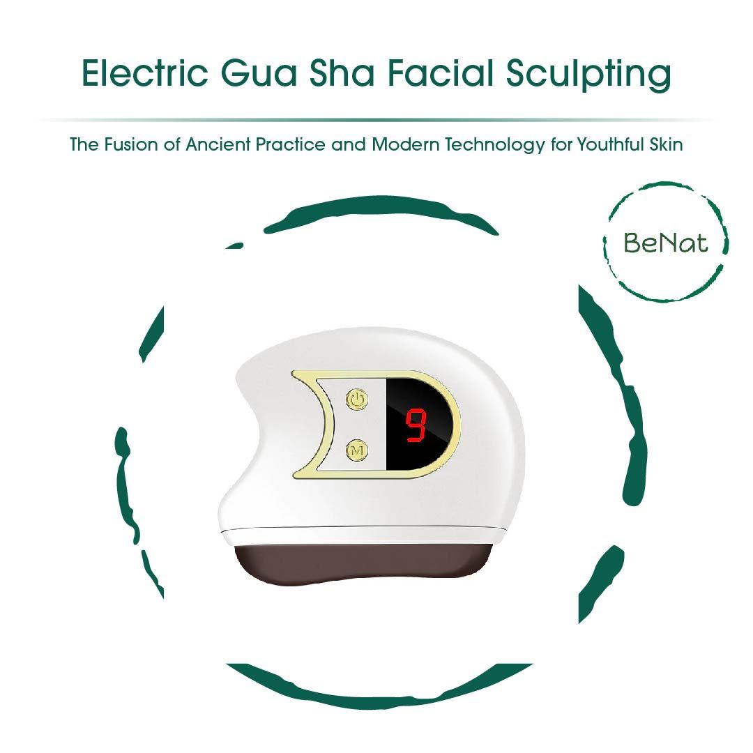 3-in-1 Facial Lift & Sculpt Toolkit: LED Therapy, Electric Gua Sha & Microcurrent Toning Device for Radiant Skin - Image 3